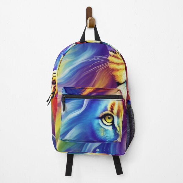 Item preview, portrait of a lion with a colorful mane designed and sold by jkrphoto.