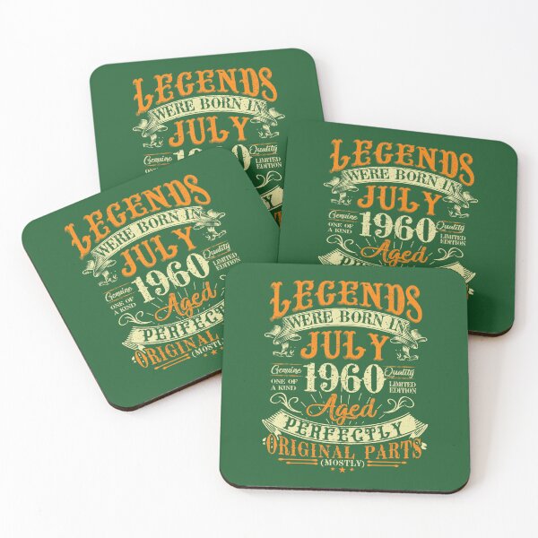 Item preview, 62Th Birthday 	 62 Years Old Legends Born In July 1960  DM51791	 designed and sold by ynwopdxm38.