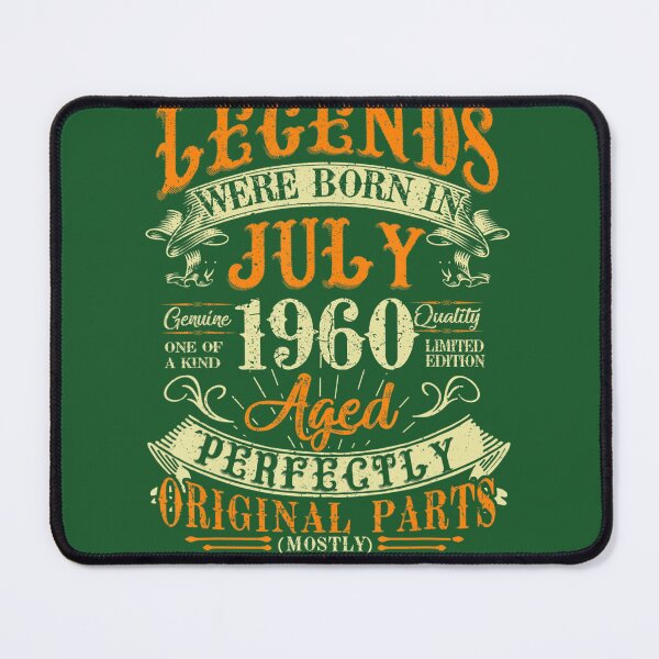 Item preview, 62Th Birthday 62 Years Old Legends Born In July 1960 DM51791 designed and sold by ynwopdxm38.