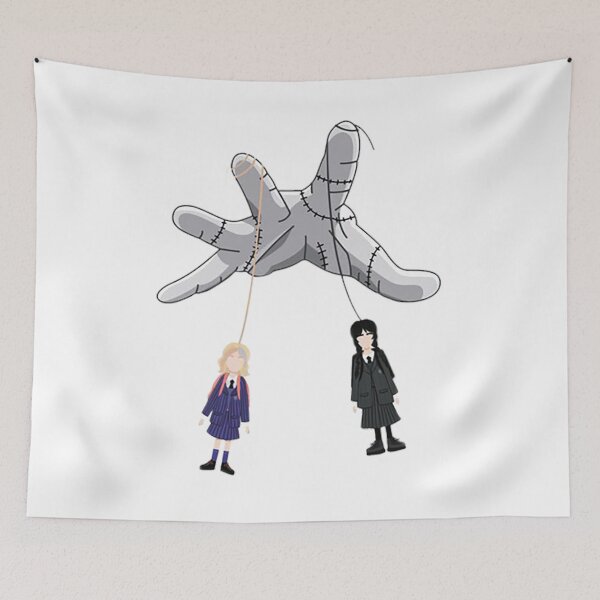 Item preview, Enid, thing and wednesday designed and sold by AletheaFulk.
