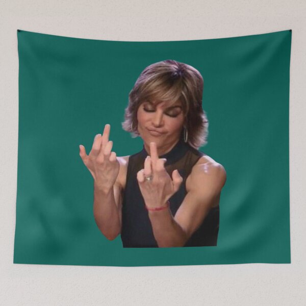 Item preview, Lisa Rinna dedo medio164 designed and sold by SandraShields.