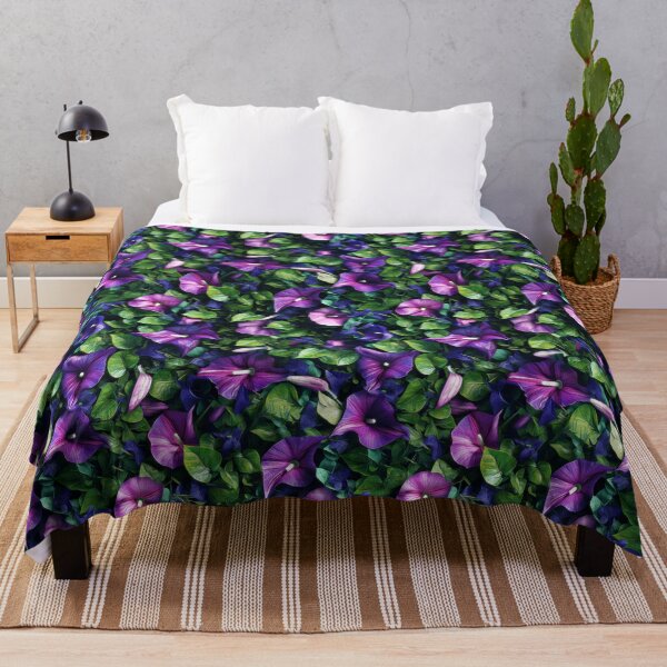 Item preview, Ipomoea Purpurea Bloom: Morning Glory Majesty - Maixibilionoxis Vertical Garden Collection designed and sold by Maixibilionoxis.