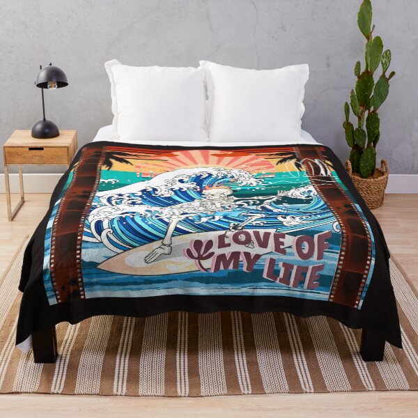 Item preview, Skeleton Surfer Love of my Life designed and sold by NoWokeWear.