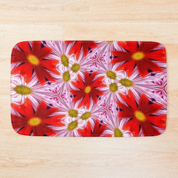 Item preview, Beautiful Red Aster Patterns designed and sold by Patternflower.