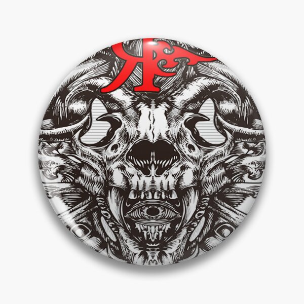 Item preview, ROGUE DEVIL SKULL 2 TATTOO ART designed and sold by Rogueclothes.