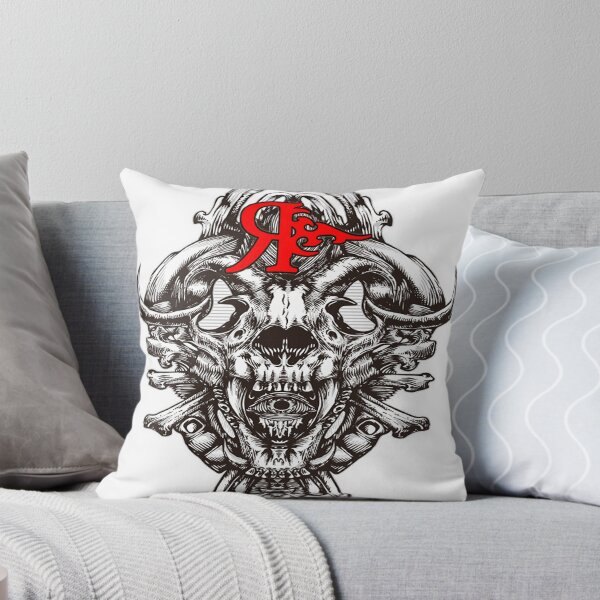 Aperçu de l'œuvre ROGUE DEVIL SKULL 2 ART DE TATOUAGE créée et vendue par Rogueclothes.