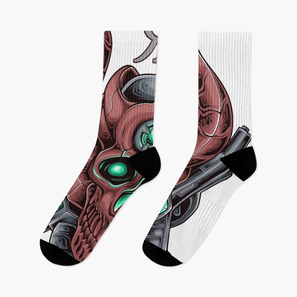 Item preview, ROGUE DEVIL SKULL GUNNER TATTOO ART designed and sold by Rogueclothes.
