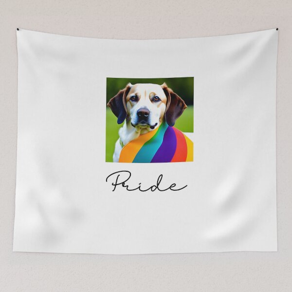 Item preview, Pride Dog Month designed and sold by ByAllyAlly.