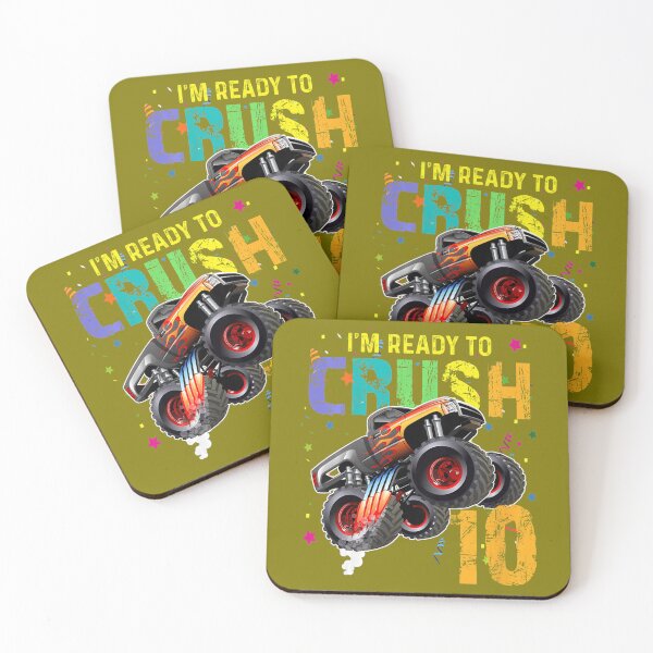Item preview, Kids I'm Ready to Crush 10 Monster Truck 10th Birthday 	 	 DM53027	 designed and sold by kjcklzrwi89.
