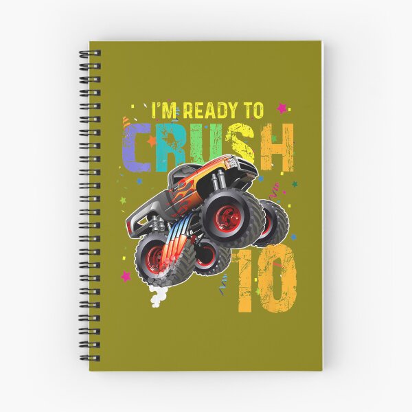 Item preview, Kids I'm Ready to Crush 10 Monster Truck 10th Birthday 	 	 DM53027	 designed and sold by kjcklzrwi89.
