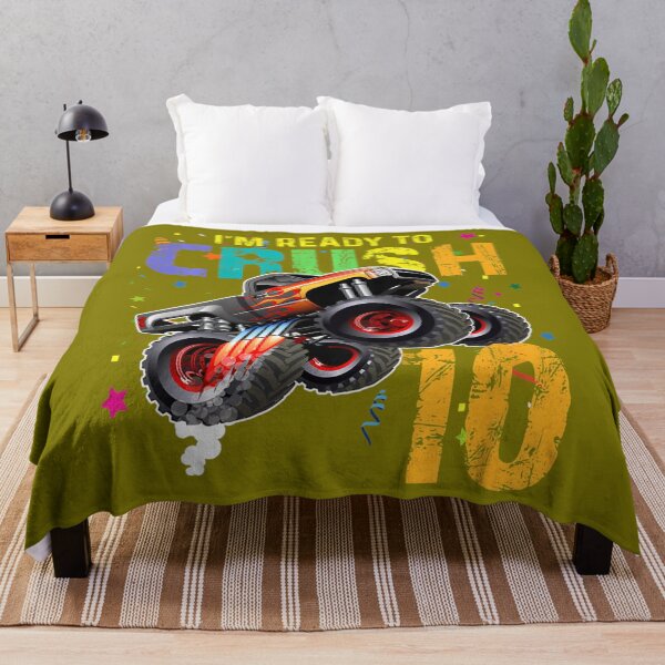 Item preview, Kids I'm Ready to Crush 10 Monster Truck 10th Birthday 	 	 DM53027	 designed and sold by kjcklzrwi89.