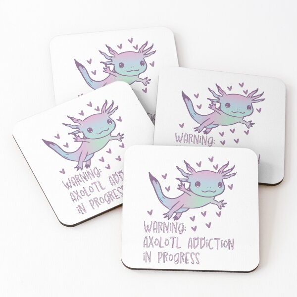 Item preview, Axolotl Delights: Where Addiction Meets Cute designed and sold by Lubellebubble20.