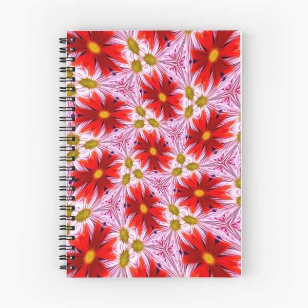 Item preview, Beautiful Red Aster Patterns designed and sold by Patternflower.
