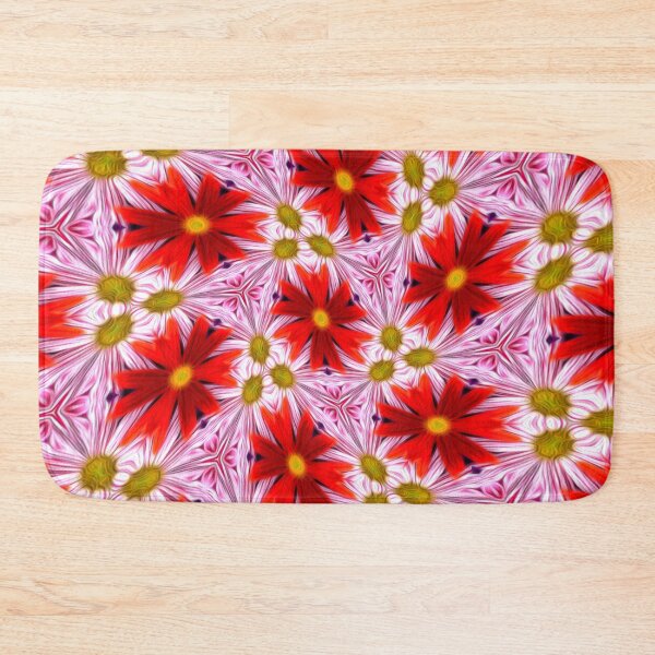 Item preview, Beautiful Red Aster Patterns designed and sold by Patternflower.
