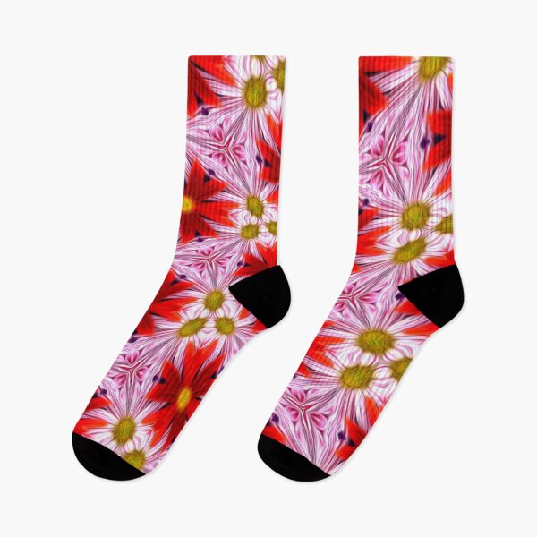 Item preview, Beautiful Red Aster Patterns designed and sold by Patternflower.