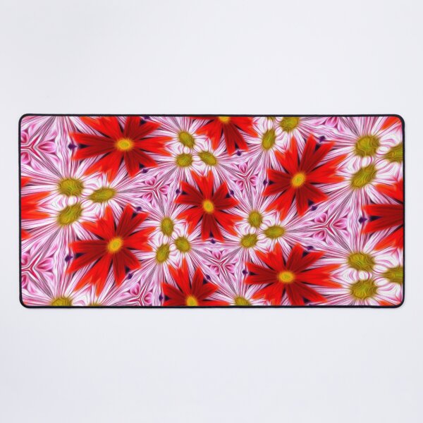 Item preview, Beautiful Red Aster Patterns designed and sold by Patternflower.