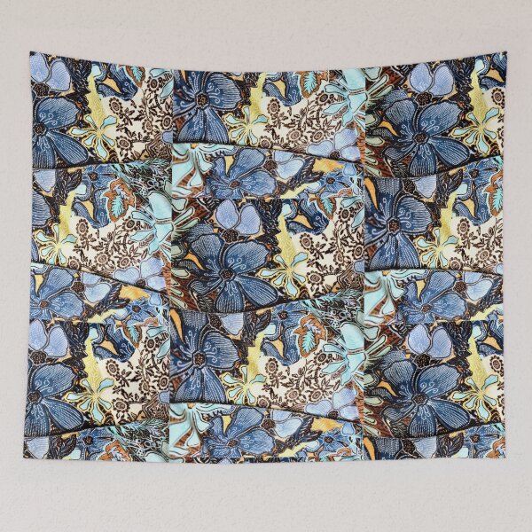 Item preview, Patterns-Blue flowers designed and sold by Giro Tavitian.