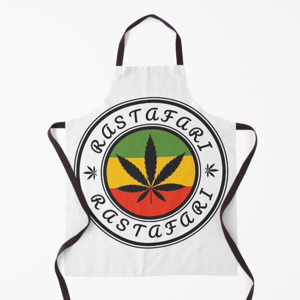 Item preview, Cannabis Rastafari round stamp badge on Rasta Flag  designed and sold by AbundanceGuy.