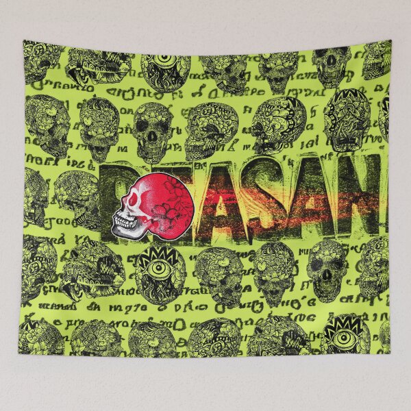Item preview, Red Skull Text designed and sold by fakeface.