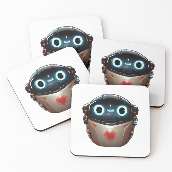 Item preview, Cute Robot 14 - Cool robot design designed and sold by SheepAttack.