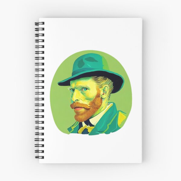 Item preview, van gogh green art designed and sold by Waves Wear.