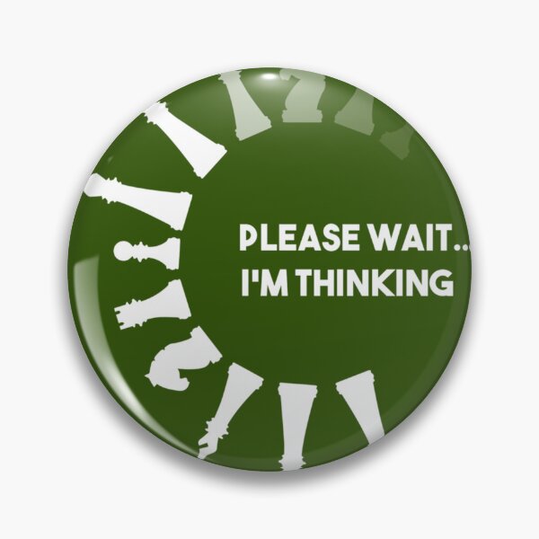 Item preview, I'm Thinking Funny Chess 	 designed and sold by komipydjbs39.