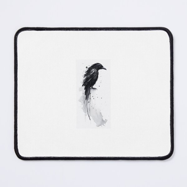 Item preview, Ink drawing of a raven Classic T-Shirt designed and sold by Senith Vidmal.