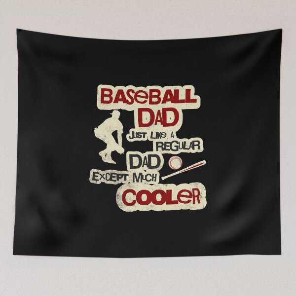 Item preview, Baseball Dad Just Like a Regular Dad Except Much Cooler designed and sold by Betsytiptoe.