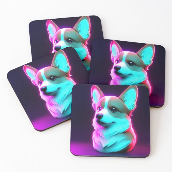 Item preview, Neon Corgi designed and sold by iamrt.