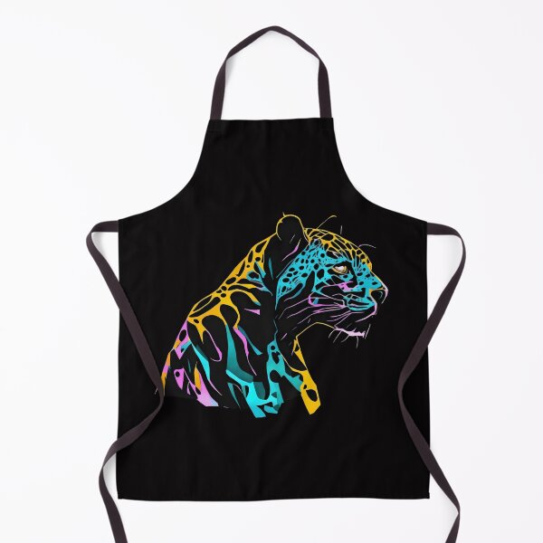 Item preview, rainbow dark head jaguar designed and sold by jkrphoto.