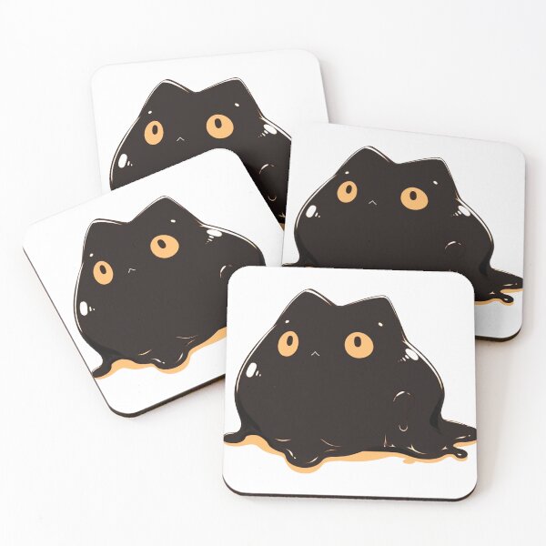 Item preview, Black Slimecat designed and sold by HokoriArt.