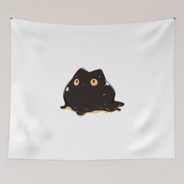 Item preview, Black Slimecat designed and sold by HokoriArt.