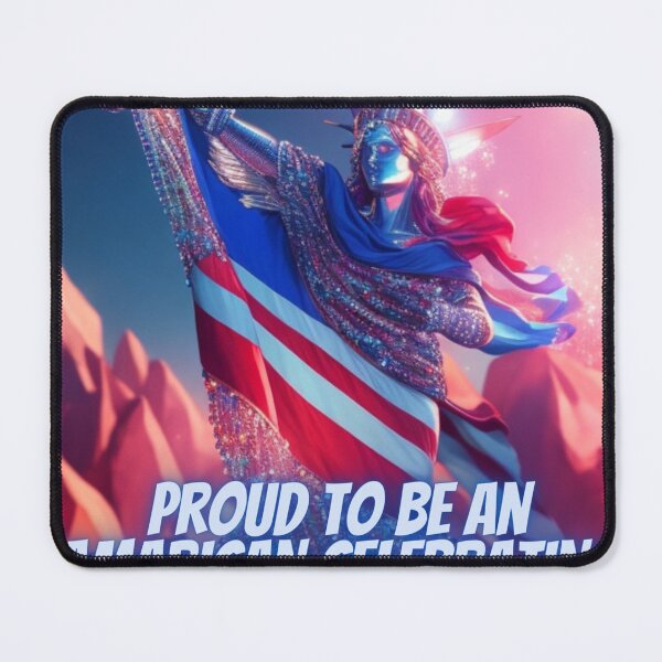 Item preview, Independence Day Theme: Proud to be an American, celebrating freedom, T Shirt,4th of July American Flag Merica  designed and sold by CreateUniverse.