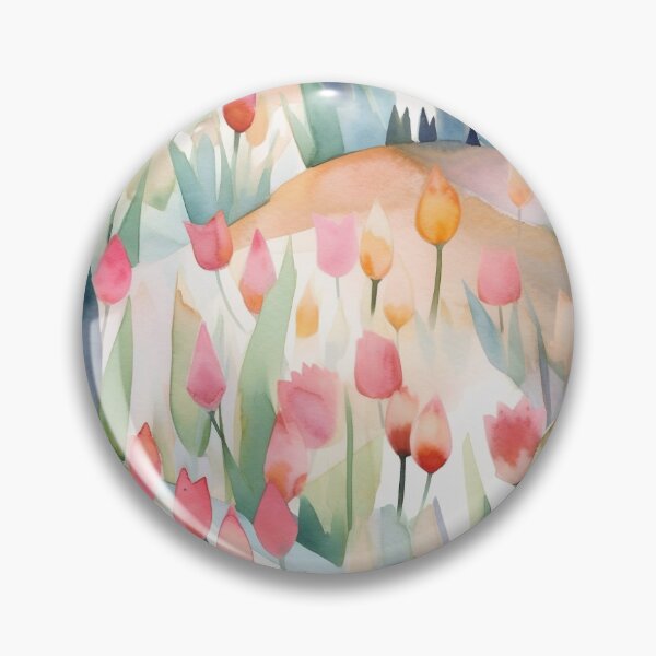 Item preview, Colourful Tulip Fields designed and sold by sandy3105.