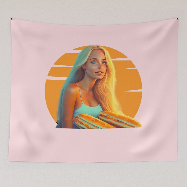 Item preview, Hot Dog Girl Summer designed and sold by oldtimesss.