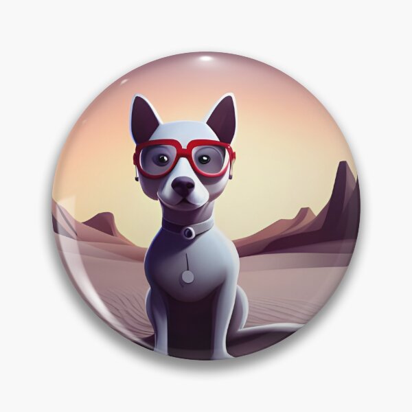 Item preview, dog in the desert 3d stylized designed and sold by krugerable.