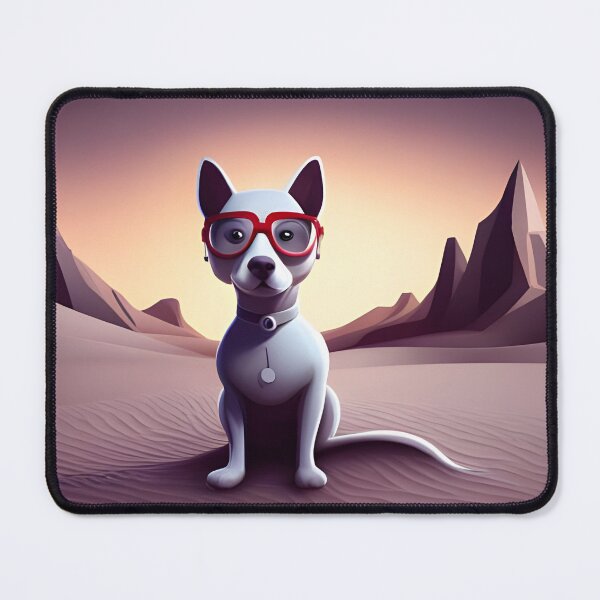 Item preview, dog in the desert 3d stylized designed and sold by krugerable.