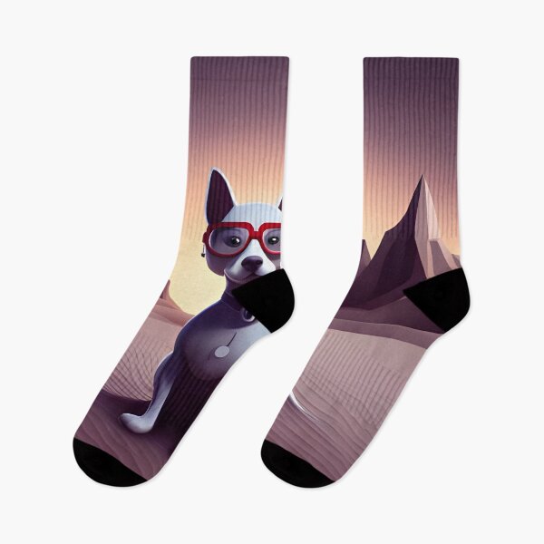 Item preview, dog in the desert 3d stylized designed and sold by krugerable.
