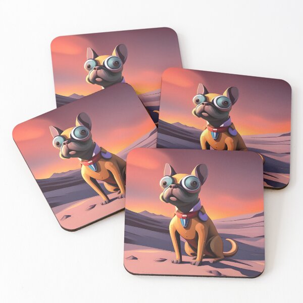 Item preview, dog in the desert 3d stylized designed and sold by krugerable.