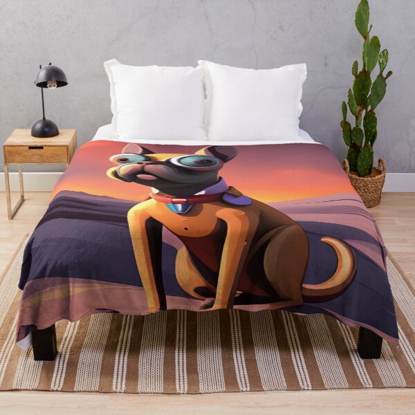 Item preview, dog in the desert 3d stylized designed and sold by krugerable.