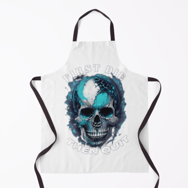 Item preview, Skull- First Die Then Quit designed and sold by stickerbuddy01.