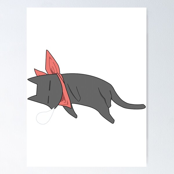 Black Cat, Red Bandana, Nichijou