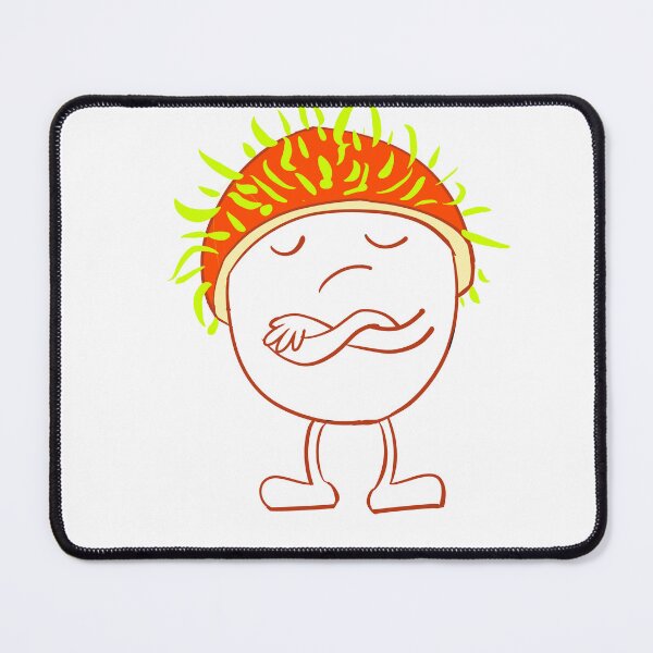 Item preview, half peeled rambutan designed and sold by monissolo.