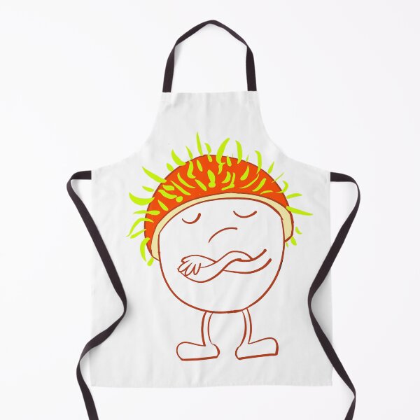 Item preview, half peeled rambutan designed and sold by monissolo.