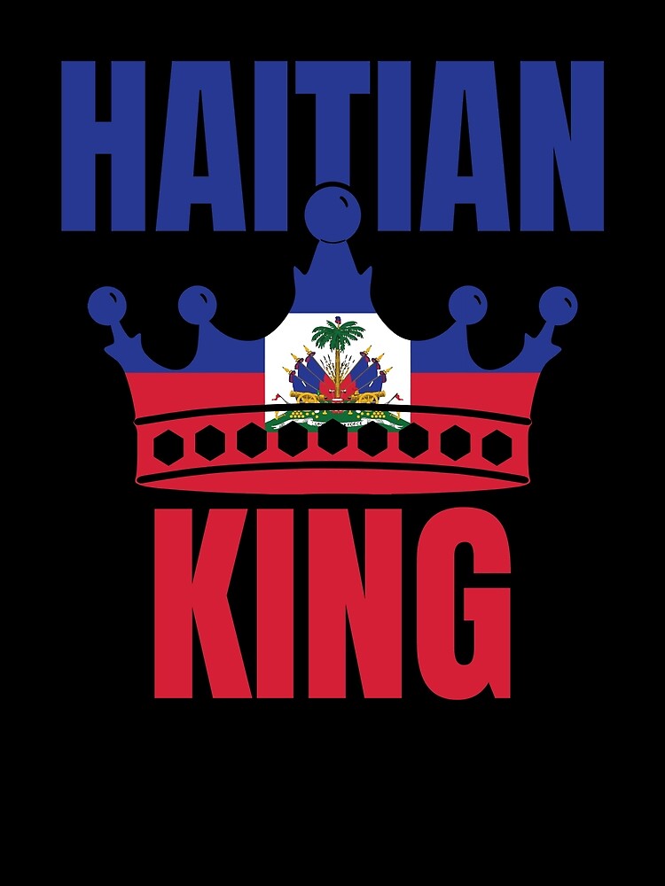 Thumbnail 3 von 3, Tuch, Haitian King Haiti Flag Men's Haitian King Gear designt und verkauft von DynamicDesign.