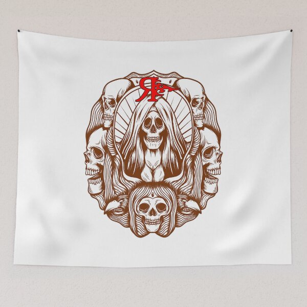 Item preview, ROGUE DEVIL SKULL TATTOO ART designed and sold by Rogueclothes.