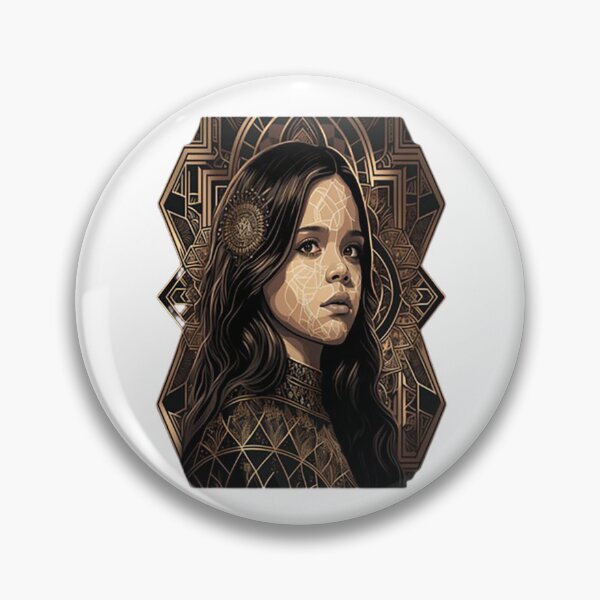 Item preview, Jenna Ortega Deco Style designed and sold by AprilPeck.