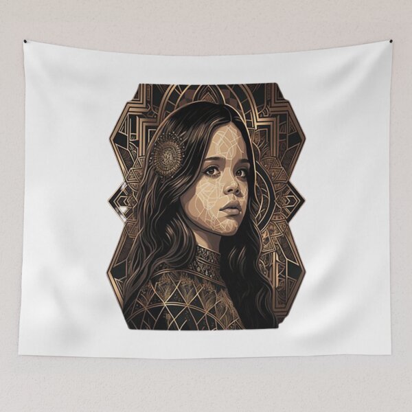 Item preview, Jenna Ortega Deco Style designed and sold by AprilPeck.