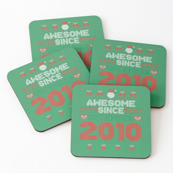 Item preview, Awesome Since December 2010 11st Birthday Christmas Xmas Day 		 designed and sold by wuvuhamqfd35.