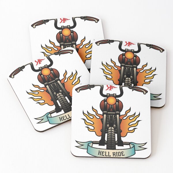 Item preview, ROGUE HELL RIDE TATTOO ART designed and sold by Rogueclothes.